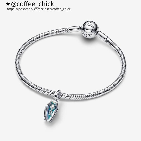 Pandora Openable Glow-in-the-dark Coffin Charm - Picture 3 of 4